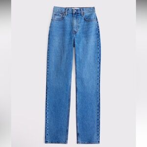 Abercrombie & Fitch Classic Blue Straight Jeans